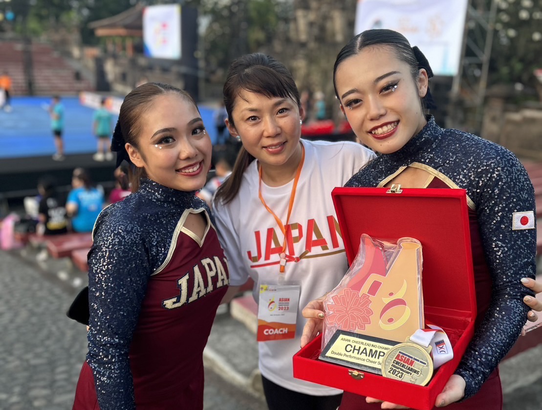 ICUアジアチアリーディング選手権大会にて日本代表2チームが金メダル獲得！日本の強さを魅せました！