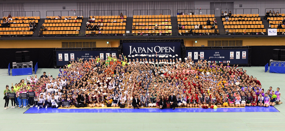2019ジャパンオープンチアリーディング選手権・2019日本学生チアリーディング選手権